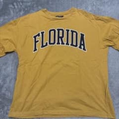 FLORIDA プリント 長袖Tシャツ マスタードのサムネイル
