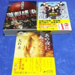 高嶋哲夫などミステリー、サスペンス小説３冊のサムネイル