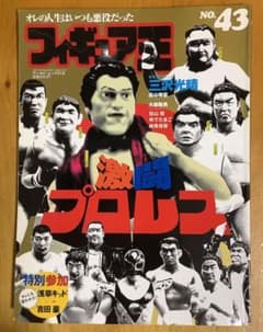 フィギュア王 NO.43 激闘プロレス特集 雑誌のサムネイル