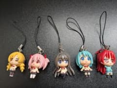 魔法少女まどか☆マギカ カラコレ ちび フィギュア 5種セット ローソン限定のサムネイル
