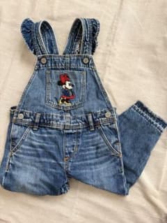 baby GAP ミニーマウス デニムオーバーオール 2歳用のサムネイル