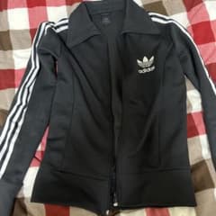 adidas ブラック ジップアップジャケット M ジャージのサムネイル