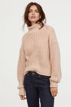 H&M チャンキーニット サイズLのサムネイル