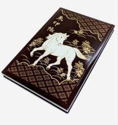 伊勢神宮　蒔絵干支午令和八年御朱印帳（新品）のサムネイル