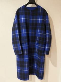 ドゥロワー Drawer ノーカラー リバーシブルコート