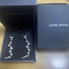 週末限定価格】GEORG JENSEN ムーンライトグレープ ピアス - メルカリ