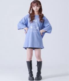『OY/オーワイ』ODOLLY T/オードリープリント半袖Tシャツのサムネイル