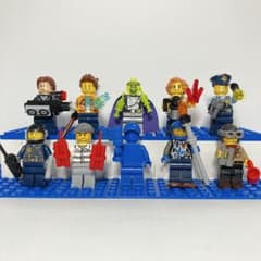Gセット【ミニフィグ10体まとめ売り】　全フィグアイテム持ち　LEGO正規品のサムネイル