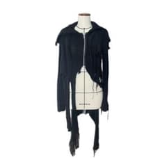 h.naoto darkredrum long cardigan - メルカリ