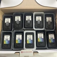 使用済 Canon インクカートリッジ 10本セットのサムネイル