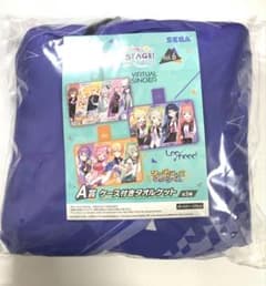 【プロセカ】　未開封、新品　ケース付きタオルケット 　A賞　即購入⭕️のサムネイル