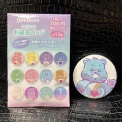 ケアベア 刺繍缶バッチ シークレット - メルカリ ケアベア刺繍缶バッジセット