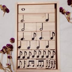 音符積み木　音楽教室のサムネイル
