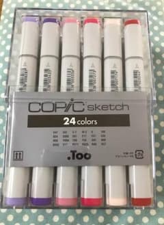 新品  Too コピック スケッチ 24色セットのサムネイル