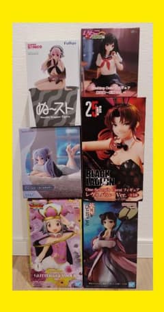 【新品未開封】美少女系フィギュア　いちご100％　東城綾　6体　まとめ売り