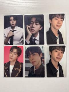 BTS ジン ARIRANG 日本店舗特典 ラキドロ トレカ 6枚まとめのサムネイル