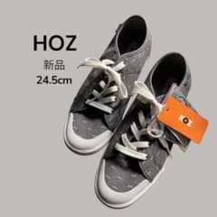 NEW HOZ スニーカー 24.5cm グレーのサムネイル