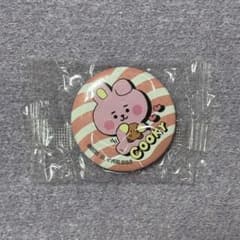 BT21 쿠라 스시 오리지널 캔 배지 COOKY 빅 쿠라 폰