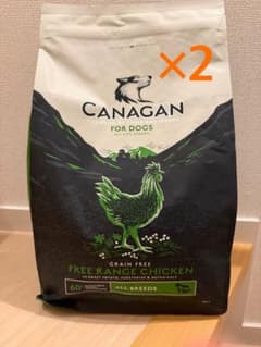 【2個まとめ売り】CANAGAN ドッグフード チキン 2kgのサムネイル