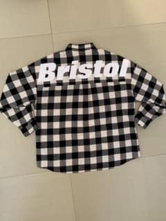【希少】FCRB BIG LOGO FLANNEL BAGGY SHIRTのサムネイル