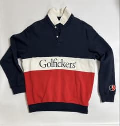 Golfickers ゴルフィッカーズ 長袖 ポロ L - メルカリ