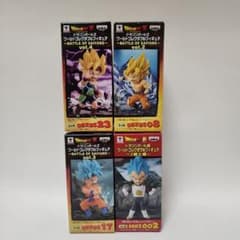 ドラゴンボール ワールドコレクタブルフィギュア 4体 - メルカリ