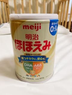【新品未開封】明治 粉ミルク ほほえみ 800gのサムネイル