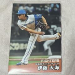 【非売品】北海道日本ハムファイターズ 球団支給品 ビジター用キャップ 伊藤大海 非売品】北海道日本ハムファイターズ 球団支給品 ビジター用