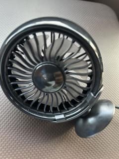 車用 LED付き 送風ファン エアコン吹き出し口取付のサムネイル