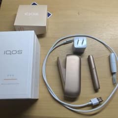iQOS DUO シャンパンゴールド　充電器付き　本体のサムネイル