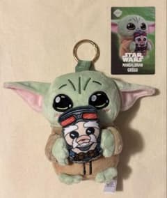 マンダロリアンアンドグローグー コスビ ぬいぐるみキーチェーンのサムネイル