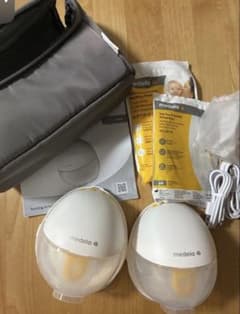 【ほぼ新品】medela メデラ 電動さく乳器 両胸用・のサムネイル
