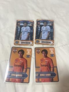 清水エスパルス オンサイトカード4点セット☆針生涼太選手のサムネイル