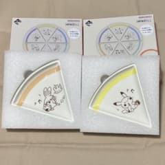 포켓몬 이치 반 쿠지 포켓피스 G상 피자형 플레이트 2장 세트