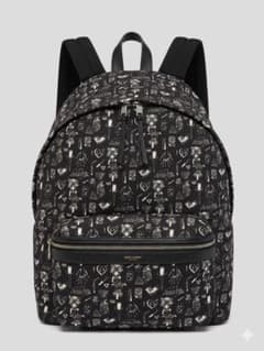 定価14万【SAINT LAURENT】シティバックパック VAMPIRE総柄 - メルカリ