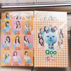 Qoo  TWICEクリアファイル※非売品(1セット400円〜) ◼️TWICE QOO コラボ◼️A4クリアファイル ⬛︎4枚セット - メルカリ