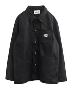 【美品】Schott ショット カバーオール ジャケット 黒 Mのサムネイル