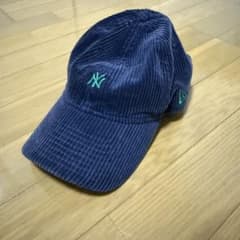 【なーこ様専用】NEW ERA ネイビー コーデュロイキャップのサムネイル