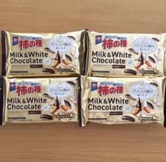 亀田の柿の種 ミルク&ホワイトチョコレート 70g ×4袋のサムネイル