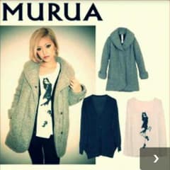 MURUA アウター 黒のサムネイル