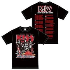 KISS 日本最終公演 東京ドーム 2022 Tシャツ L 正真正銘 大千秋楽 KISS 最後の来日東京ドーム限定コンサート Tシャツ - メルカリ