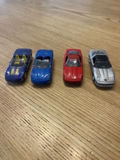 ミニカー 4台セット コルベットのサムネイル