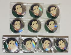 SideM FiFS전 트레이딩 홀로그램 캔 배지 표정 키무라 류