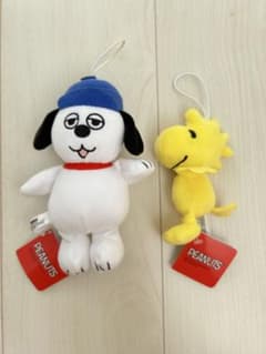 PEANUTS スヌーピー オラフ ウッドストック ぬいぐるみ 2個セットのサムネイル