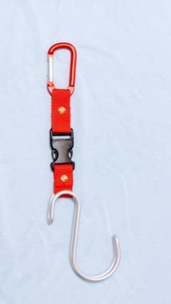 Hiking Backpack Hook Holder (Red)