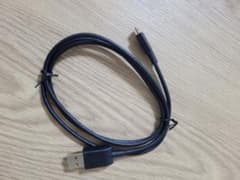 USB to Micro USBケーブル ブラックのサムネイル