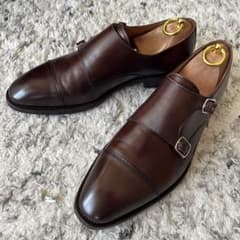 ⭐️7ahk⭐️Berwick ダブルモンクストラップ5212 UK8.0 ⭐️7ahk様専用⭐️Berwick ダブルモンクストラップ5212 UK8.0 - メルカリ