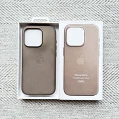 純正 iPhone15Pro ファインウーブンケース・トープのサムネイル