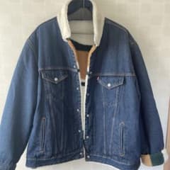 Levi's ボア デニムジャケット　リバーシブルLLのサムネイル