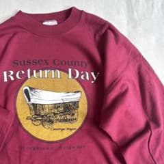 90s〜 Hanesスウェット Sussex County Return Dayのサムネイル